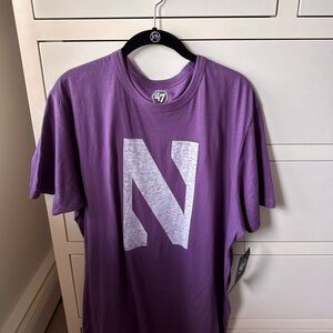 47 Brand Northwestern T-Shirt